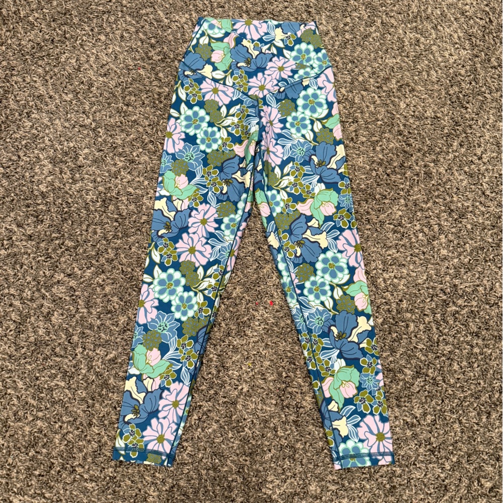 Aerie Floral High-Waist Floral Printed Leggings